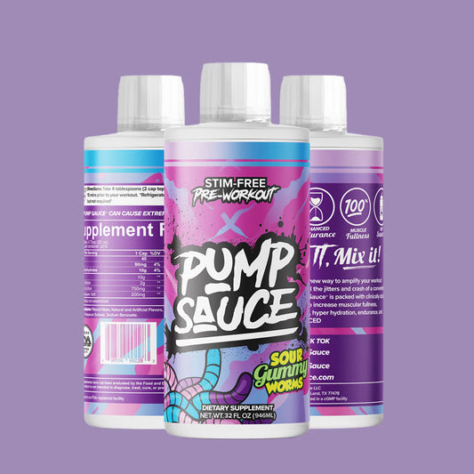Pump Sauce Stim-Free Liquid