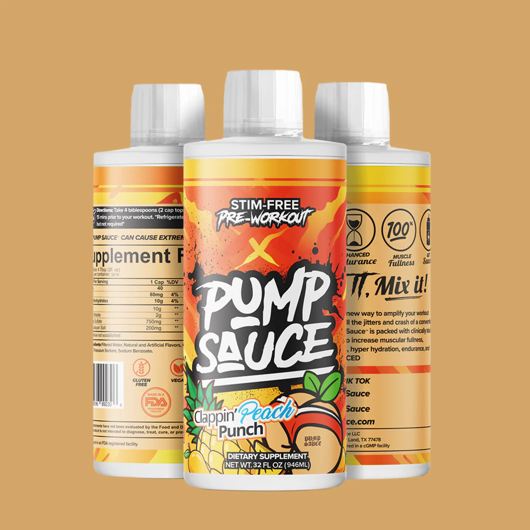 Pump Sauce Stim-Free Liquid