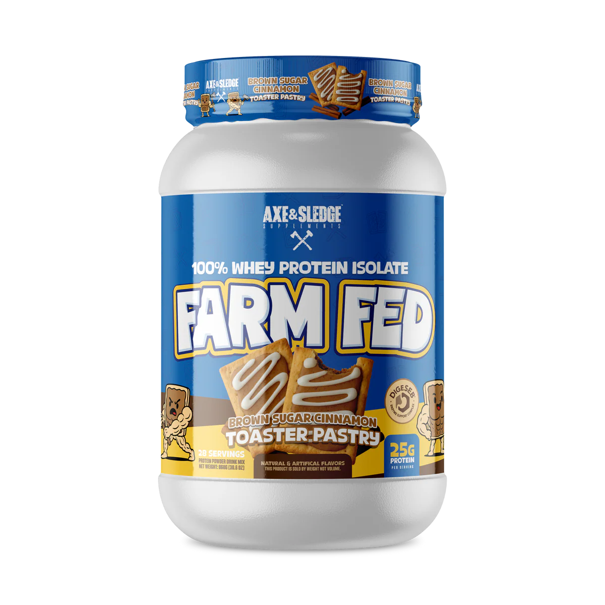 AXE & SLEDGE FARM FED - GRASS-FED WHEY PROTEIN ISOLATE