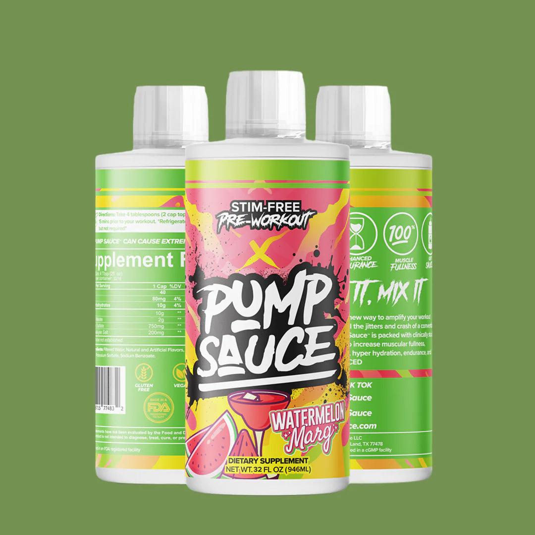 Pump Sauce Stim-Free Liquid