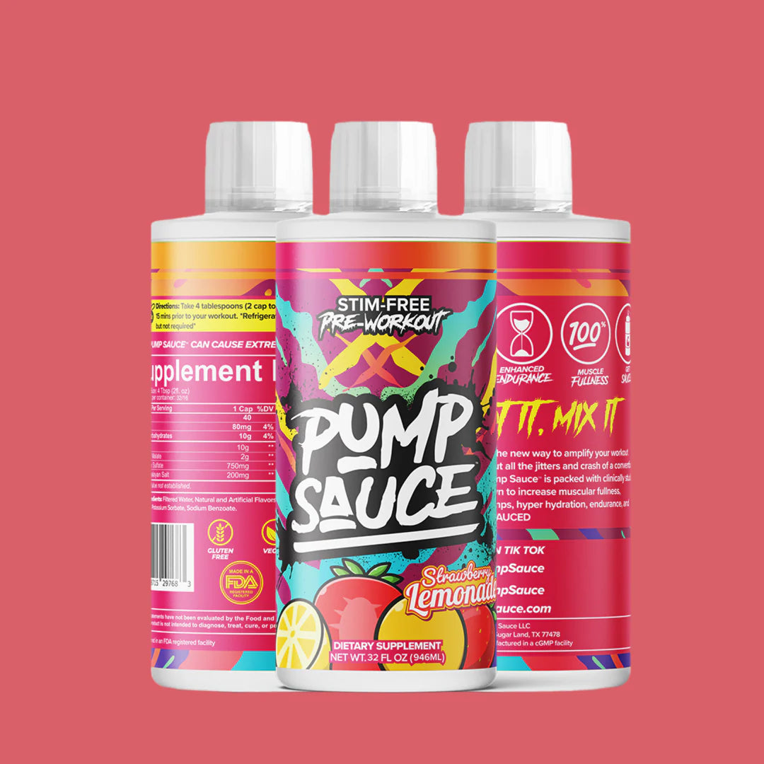 Pump Sauce Stim-Free Liquid