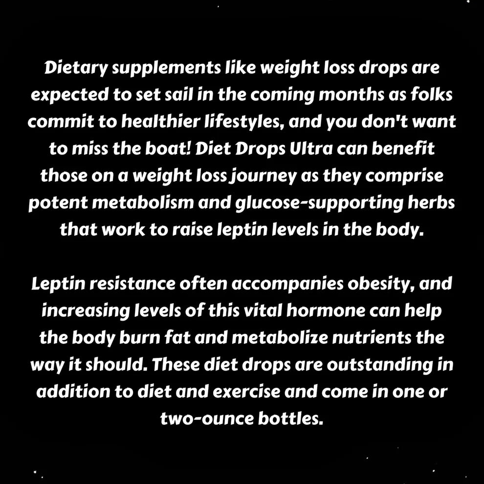 Diet Drops by Project M