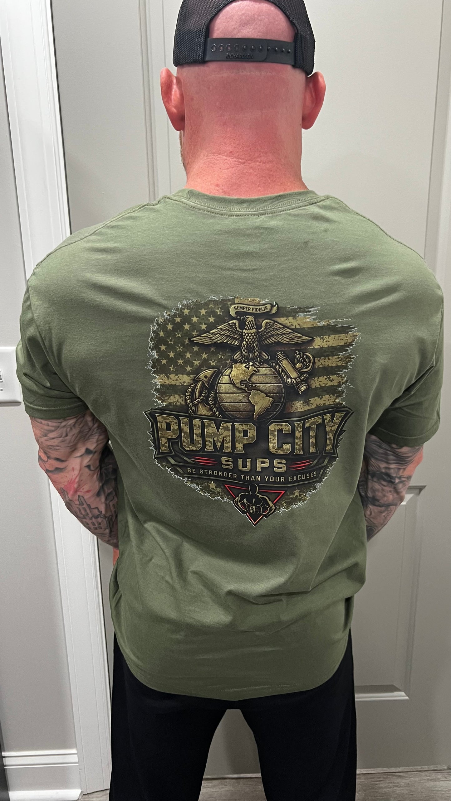 Pump City Sups USMC T-Shirt