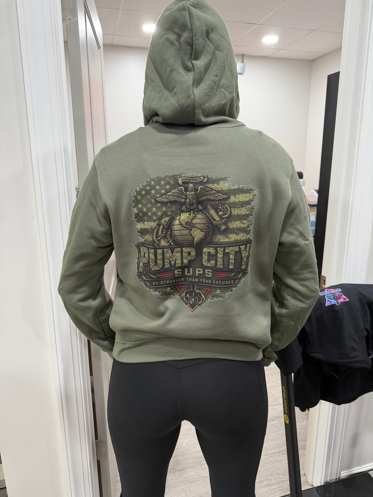 Pump City Sups USMC Hoodie