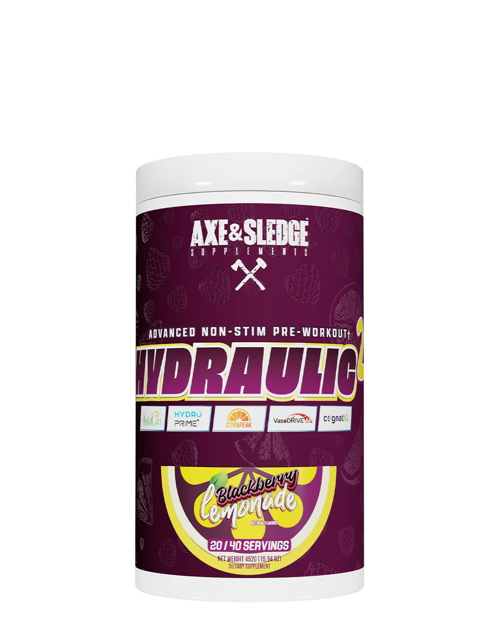 AXE & SLEDGE HYDRAULIC V2 NON-STIM PREWORKOUT