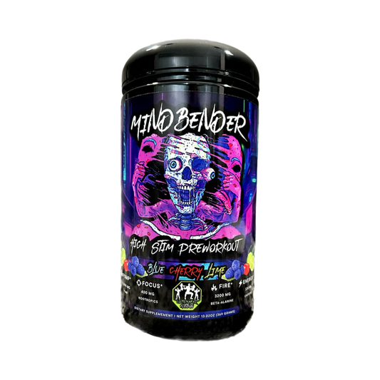 M Project MINDBENDER 6.0 Nootropic High Stim Pre-Workout w/ Creapure - 40/20 Serving